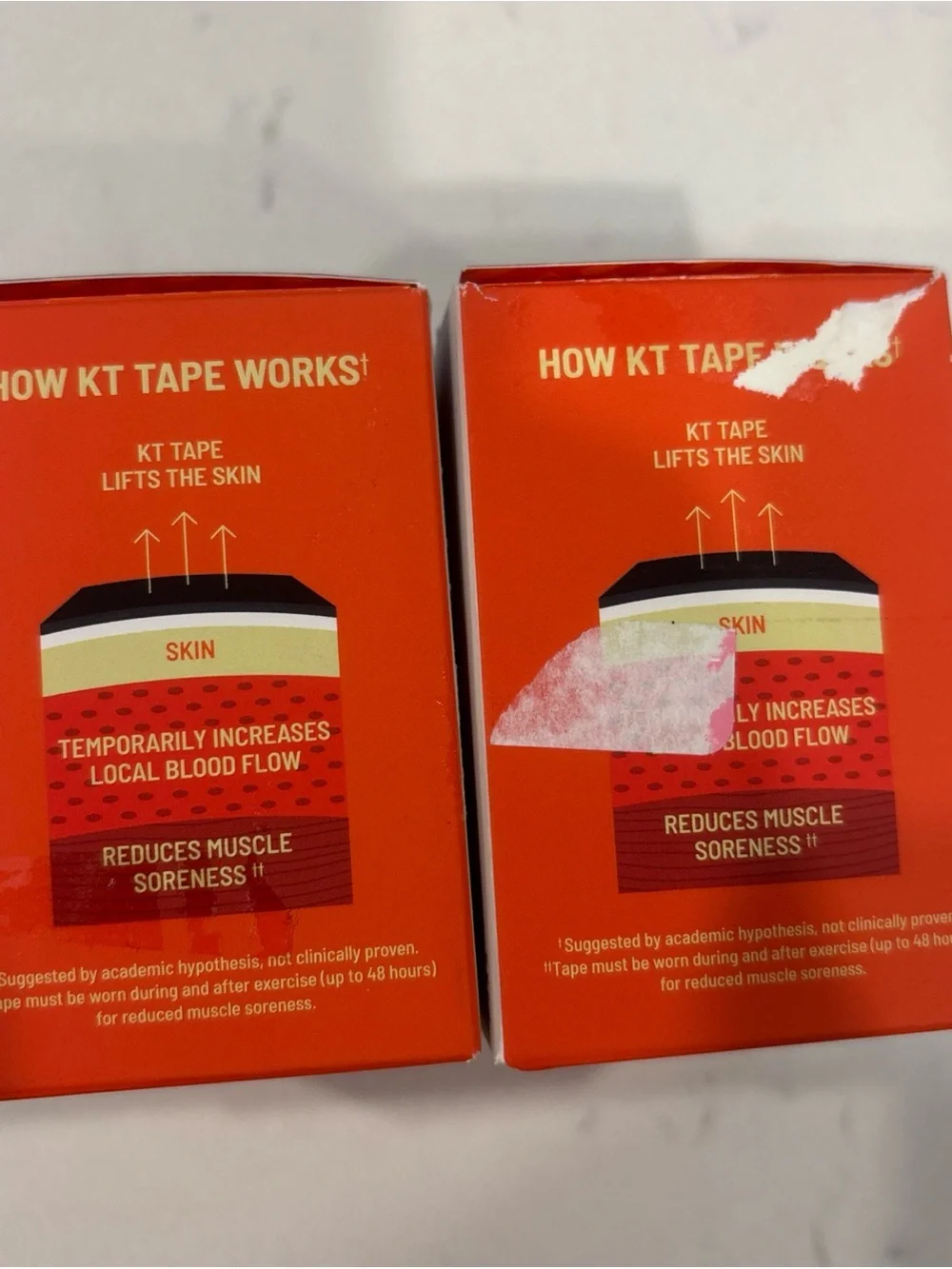 2 KT Tape Pro Extreme Kinesiology Tape Jet Black 40 Strips 2in x 10in